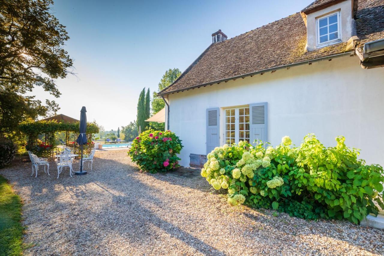 Bed and Breakfast Domaine De L'Oiseau Gergy Esterno foto