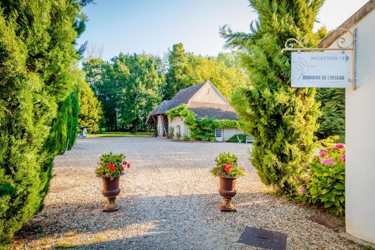 Bed and Breakfast Domaine De L'Oiseau Gergy Esterno foto